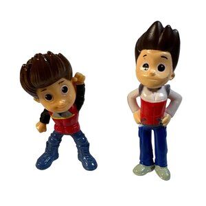 Paw Patrol Ryder Mini Figures 2.5" Tall Lot of 2